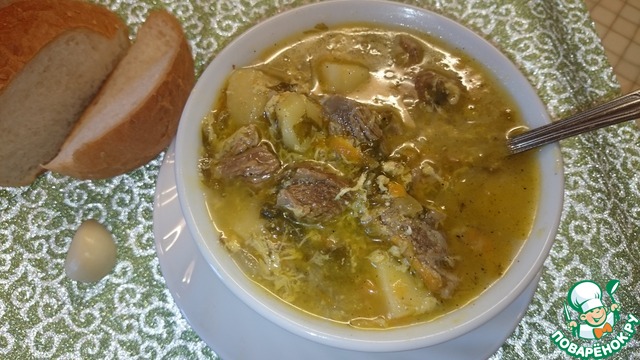 Щавелевый суп с кефиром