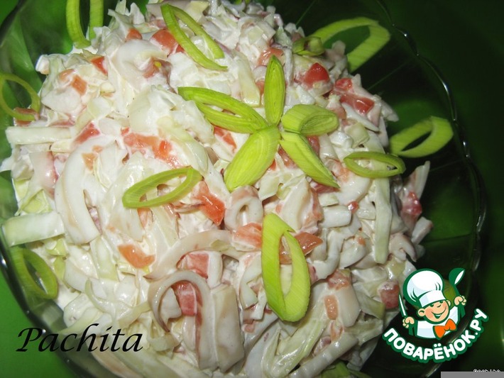 Вкусный салат с яйцами «Снежные сугробы», рецепт с фото
