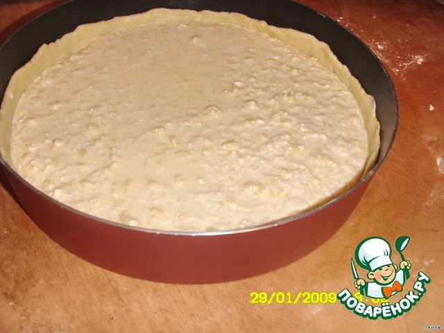 Татарский пирог губадия с кортом