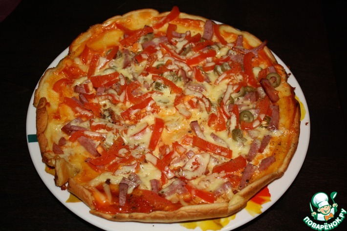 Пицца на сковороде - 25 рецептов приготовления с фото пошагово быстро и вкусно