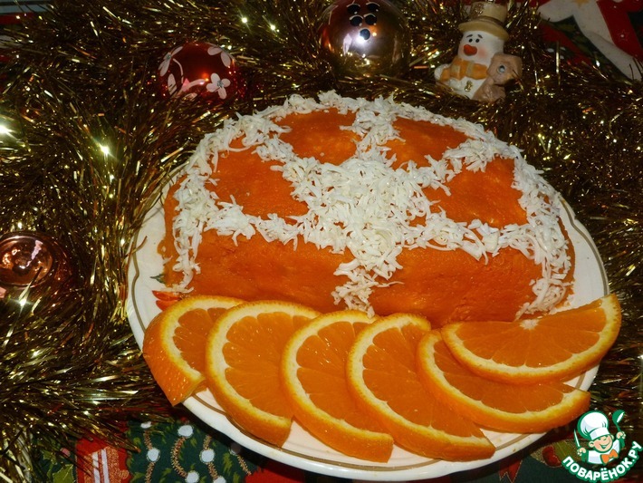 Апельсиновая долька салат рецепт с фото