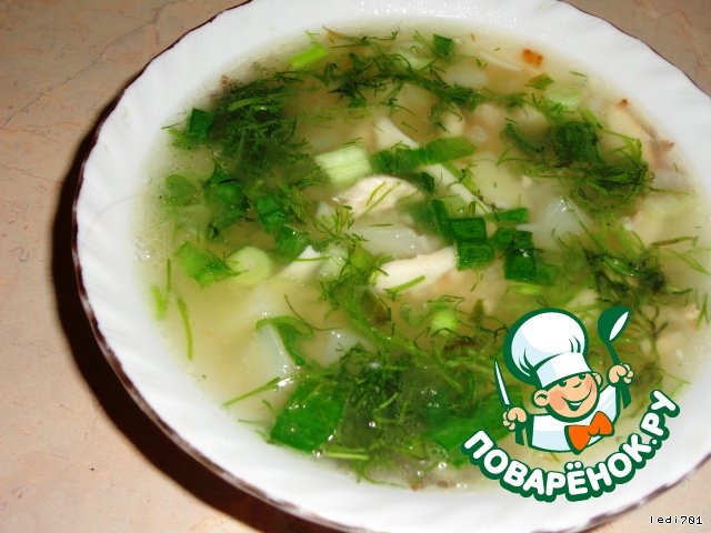 Горохово-сырный суп