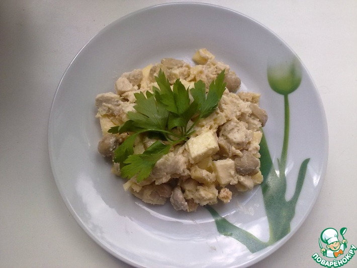 салат пикантный с сухариками челентано » Вкусные и простые рецепты с фото 