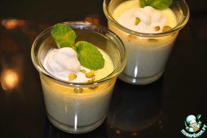 Panna Cotta банановый