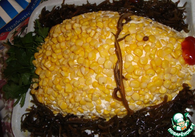 Салат «Золотая рыбка»