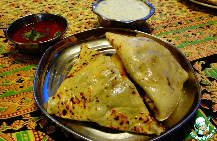 Dosa индийское блюдо