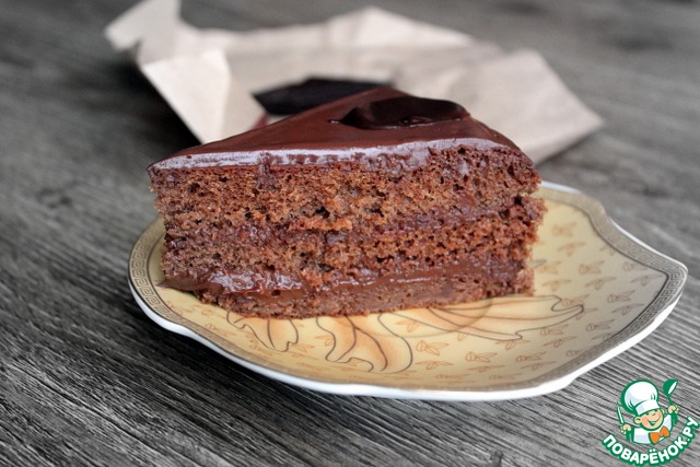 Шоколадный ганаш для покрытия торта — рецепт с фото