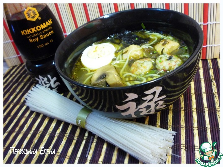 Японский суп рамен. Классический рецепт