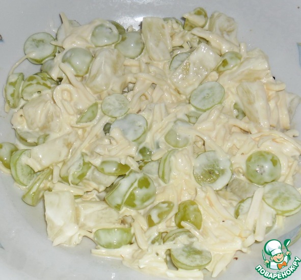 Салат с крабовыми палочками, сыром и ананасом - 6 рецептов самых вкусных и простых с фото пошагово