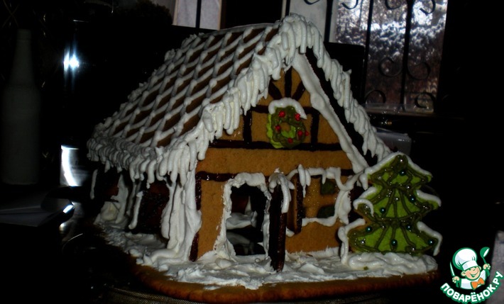 Рождественский снежный пряничный домик рецепт – Австрийская кухня: Выпечка и десерты. «Еда»