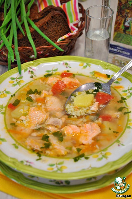 Суп из скумбрии свежемороженой с пшеном | Рецепты с фото