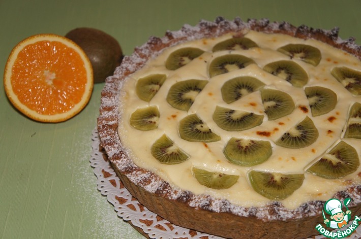 Творожный торт с киви - рецепт автора Татьяна Nota🌱🌳