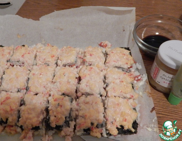 Суши торт филадельфия в домашних условиях пошаговый рецепт классический с фото