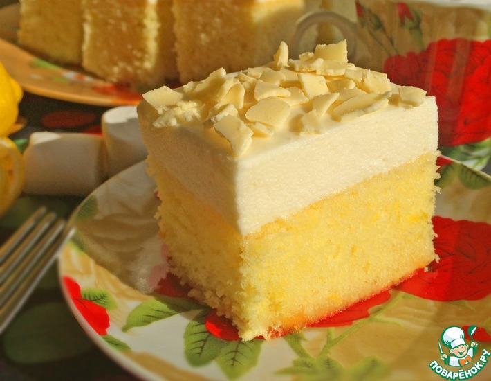 Лимонный пирог - торт
