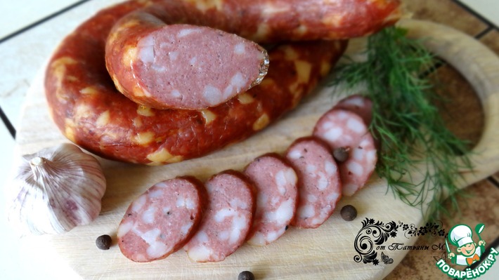 Идеальная колбаса а-ля «Краковская» из свинины и говядины