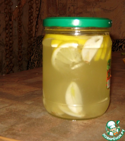 Чеснок с лимоном настойка на воде рецепт с фото