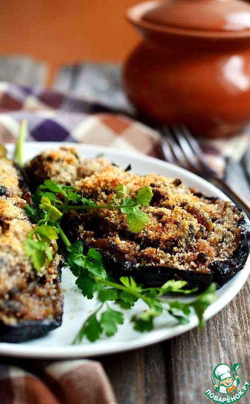 Карамелизированные баклажаны с хрустящей корочкой и помидорами рецепт с фото пошагово в домашних