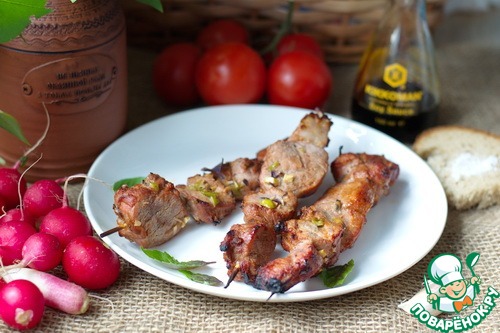 Шашлык из свинины в томатном соусе – пошаговый рецепт приготовления с фото