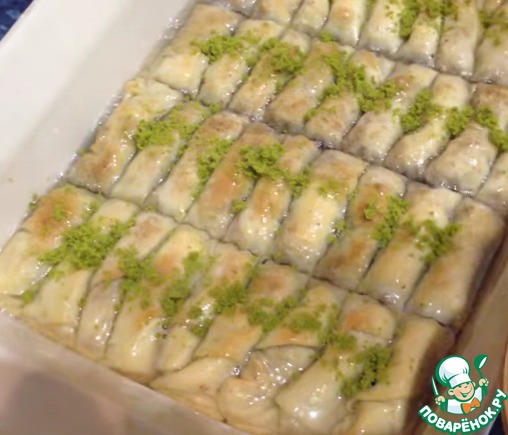 Пахлава рецепт. Турецкая пахлава. Kara Kiz Baklava.