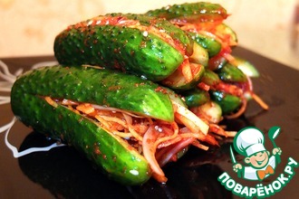 Рецепт: Кимчи из огурцов Ои Собаги