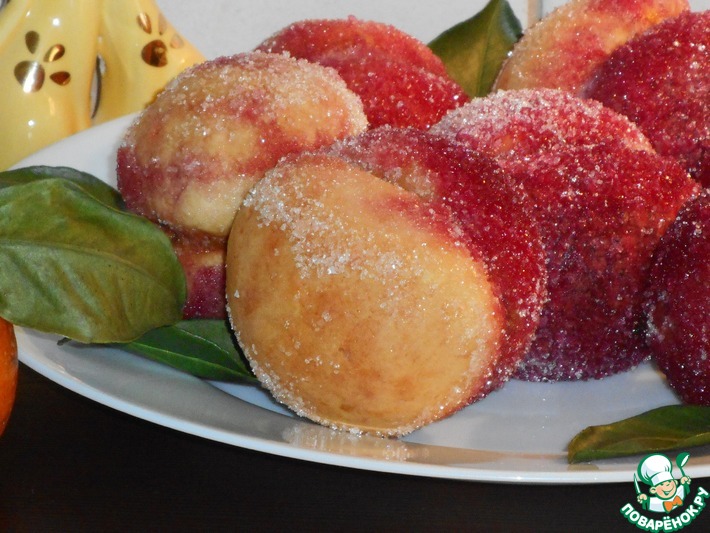 Рецепт печенья «Персики»