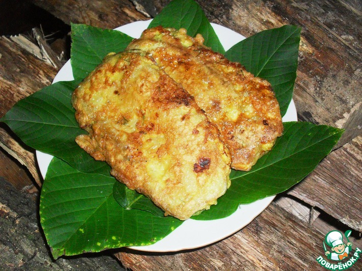 Рецепт шницель и кабачки