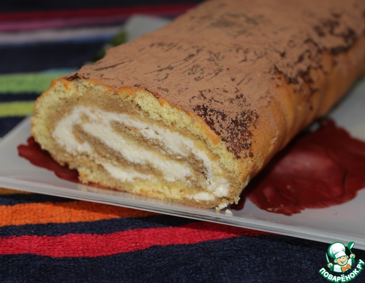 Воздушный бисквит от Луки Монтерсино, пошаговый рецепт на ккал, фото, ингредиенты - Мальва