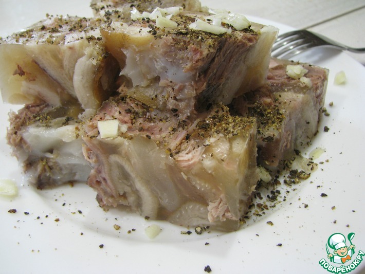 Рецепт из свиных ножек рецепт пошагово с фото