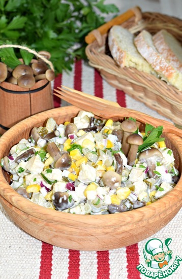 Быстрый салат с кукурузой – пошаговый рецепт приготовления с фото