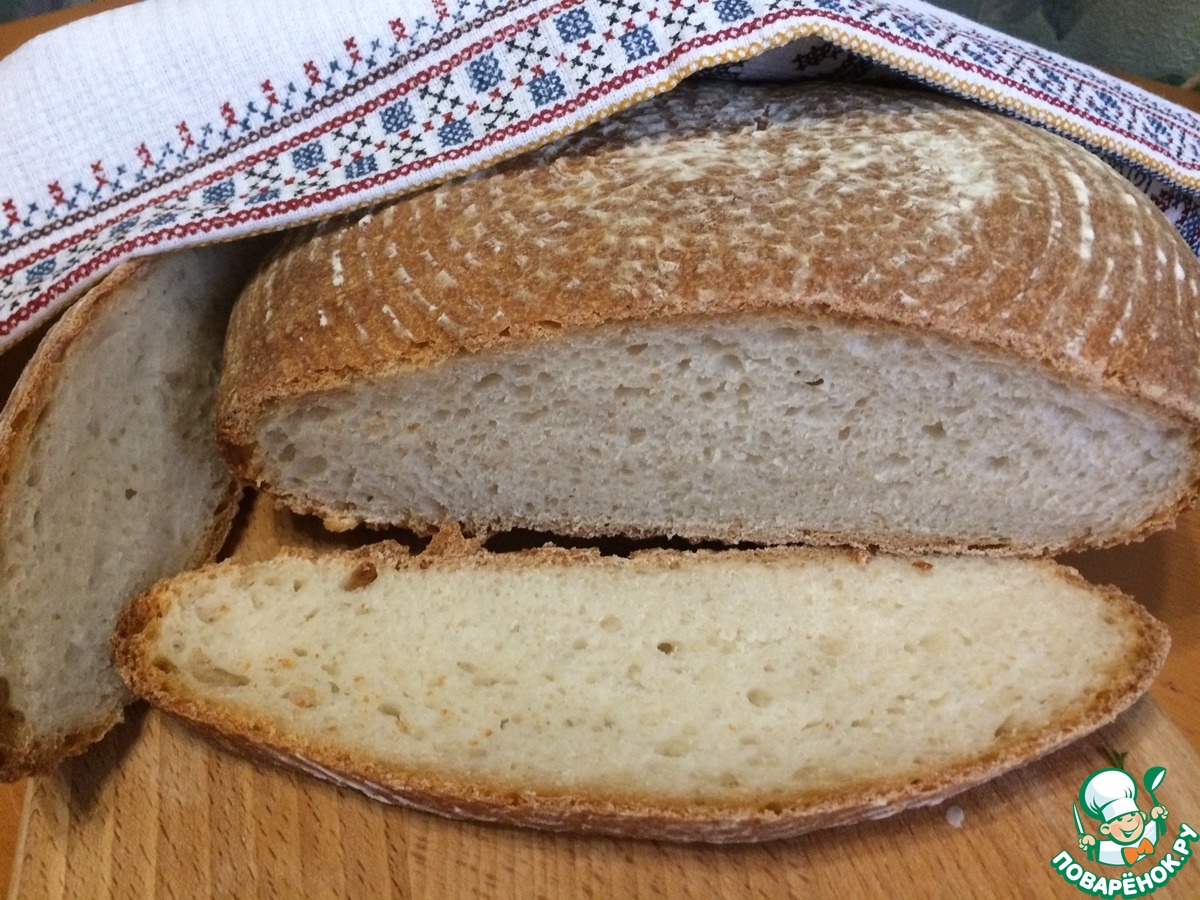 Дрожжевой хлеб на простокваше