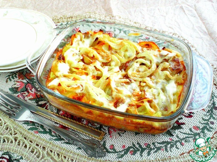 Отварная треска с яйцами и маслом