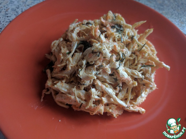Салат с курицей и кальмарами — рецепт с фото и видео