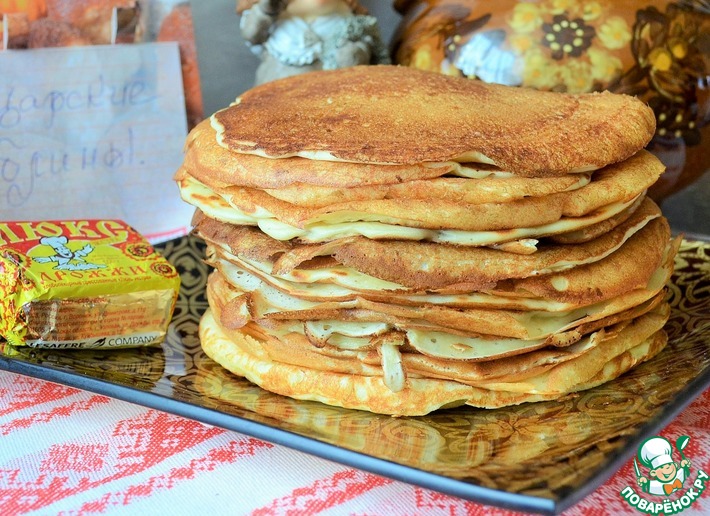 Блины царские рецепт с дрожжами