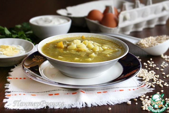 Куриный суп с перловкой: рецепт с фото пошагово