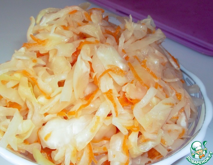 Маринованная капуста по-корейски, пошаговый рецепт с фото на ккал