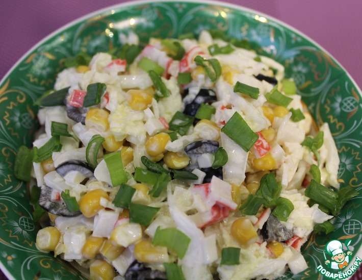 Салат из пекинской капусты рецепт с фото очень вкусный нежный и быстрый с курицей