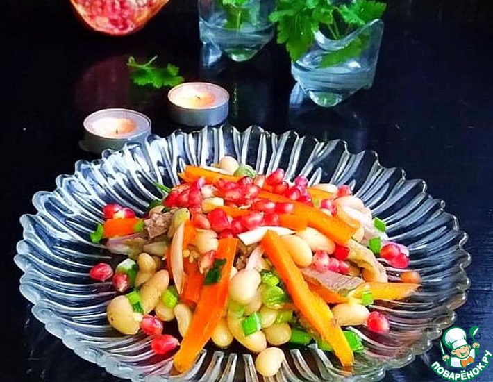 Кавказский салат - пошаговый рецепт с фото