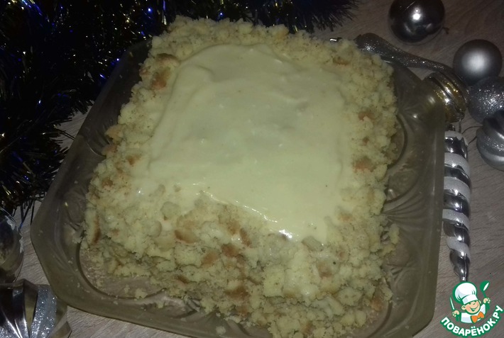 Торт бабушкин сметанный бахетле рецепт с фото пошагово в домашних