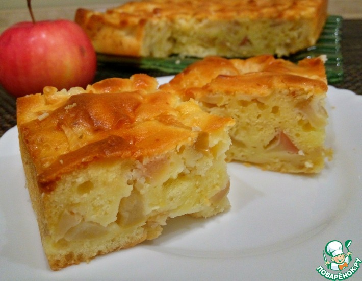 Пирожки с яблоками 