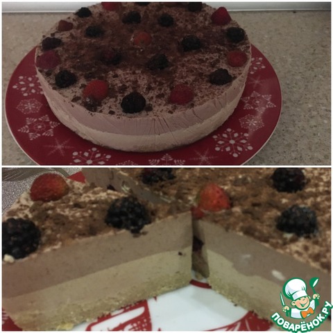 Кофейный торт-суфле «Меланж» — рецепт пошаговый с фото