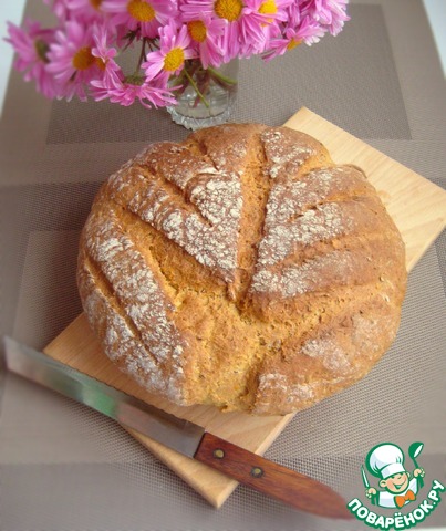 Тыквенно-овсяный хлеб
