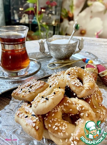 Настоящее турецкое печенье (солёное)