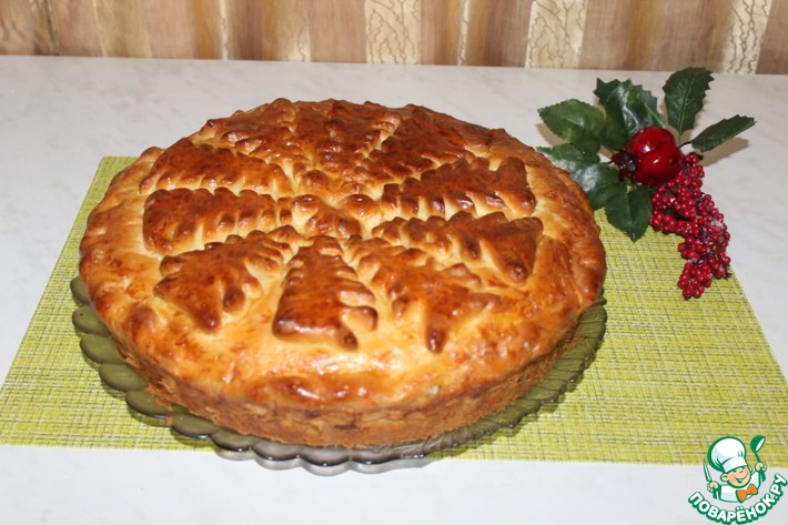 Дрожжевой пирог с орехами - пошаговый рецепт с фото на азинский.рф