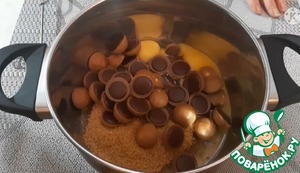 Домашний ликёр из конфет Toffifee