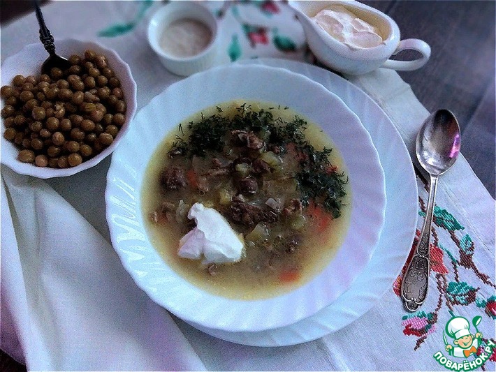 Куриный суп из потрошков – пошаговый рецепт приготовления с фото
