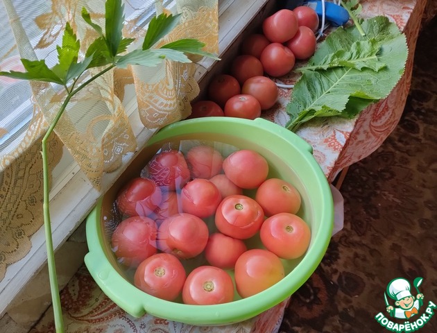 Соленые зеленые помидоры на зиму