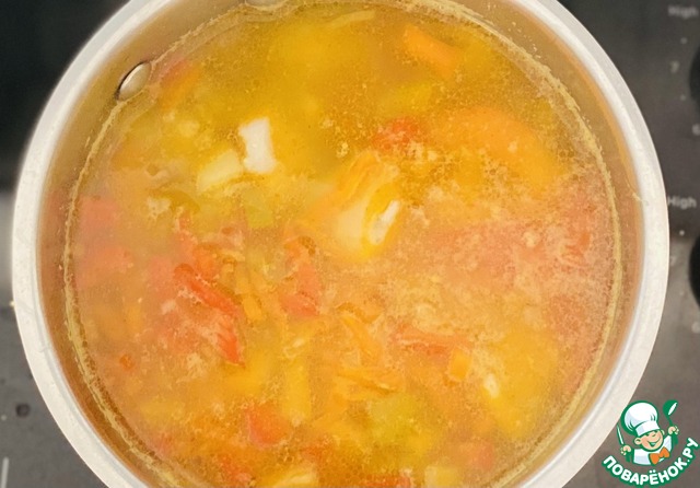 Рыбный суп с креветками – кулинарный рецепт