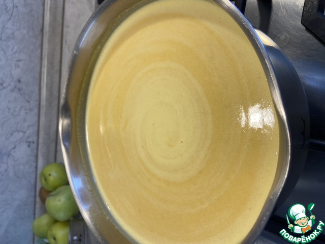Тыквенно-имбирный крем-суп