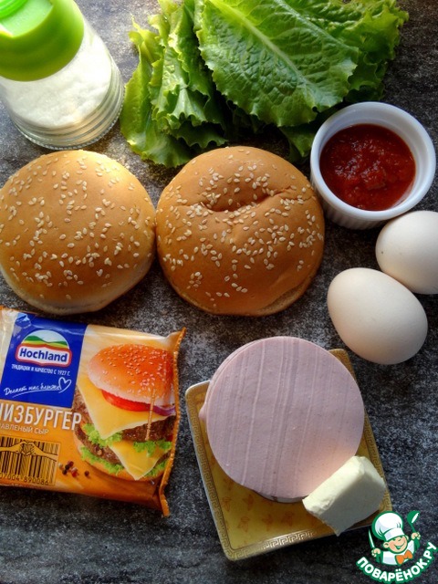 Домашний гамбургер с колбасой — вкуснее, чем в Макдональдсе