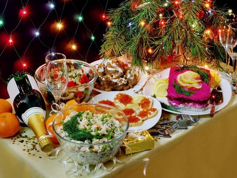 Рецепты на Новый год — салаты, закуски и другие блюда
